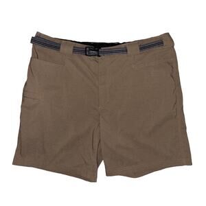 Duluth Trading Men's DuluthFlex‎ Dry on the Fly 9" Shorts Size 2XL Belted Cargo